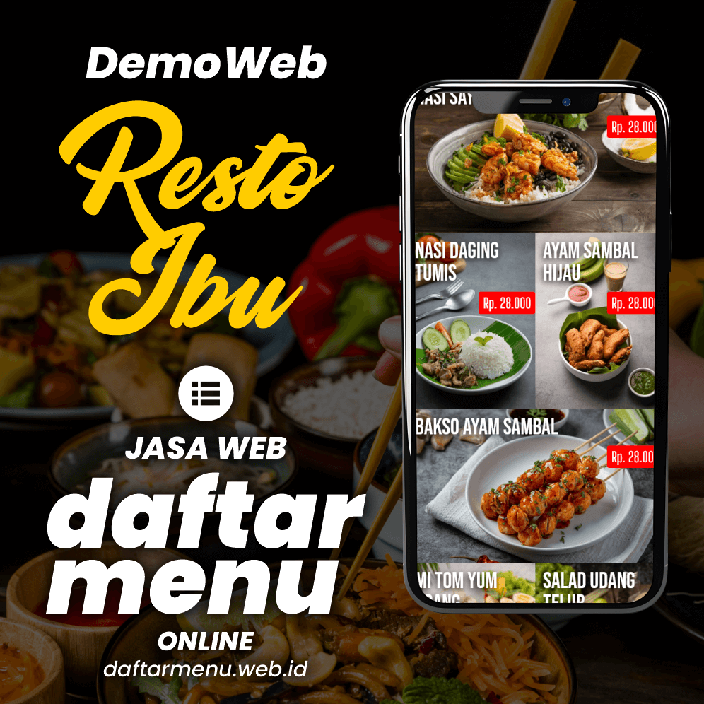 DAFTAR MENU RESTO IBU