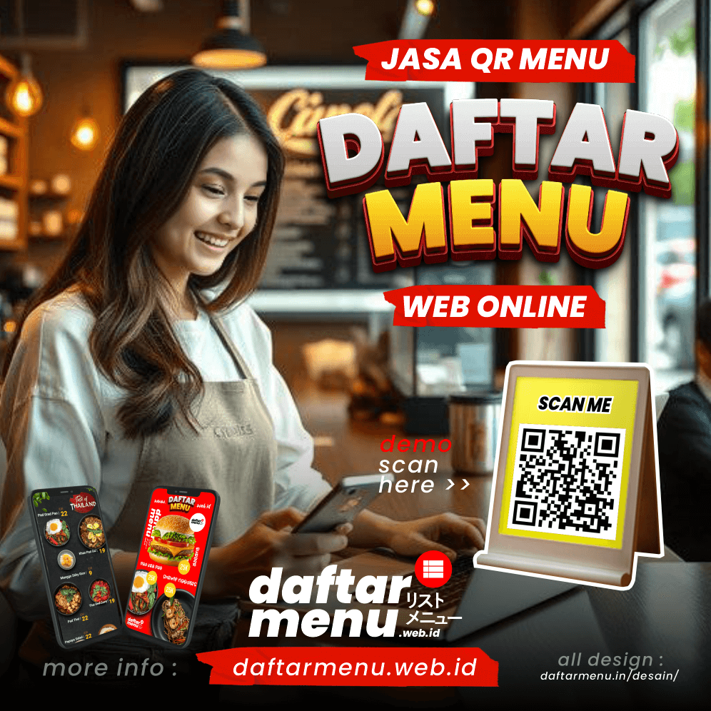 DAFTAR MENU WARUNG KOPI ONLINE