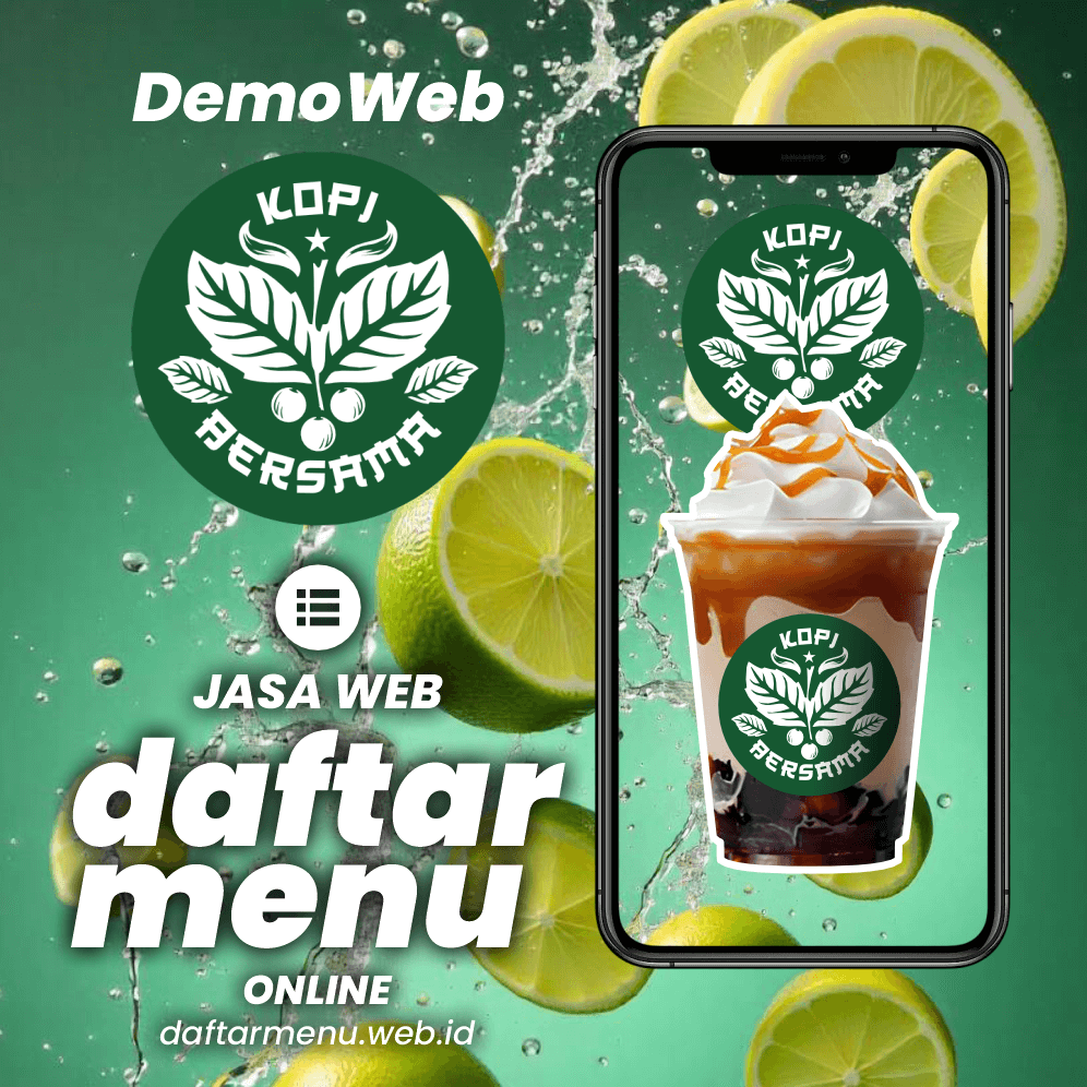 QR Menu Coffee Shop Minuman Hits