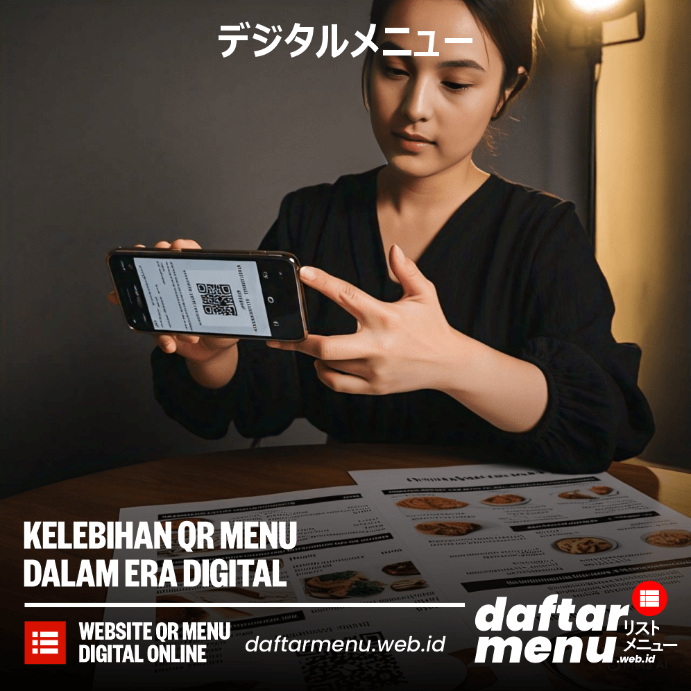 KELEBIHAN QR MENU DALAM ERA DIGITAL