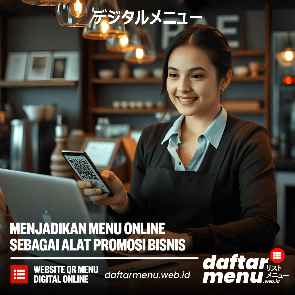 Menu Online Sebagai Alat Promosi Bisnis