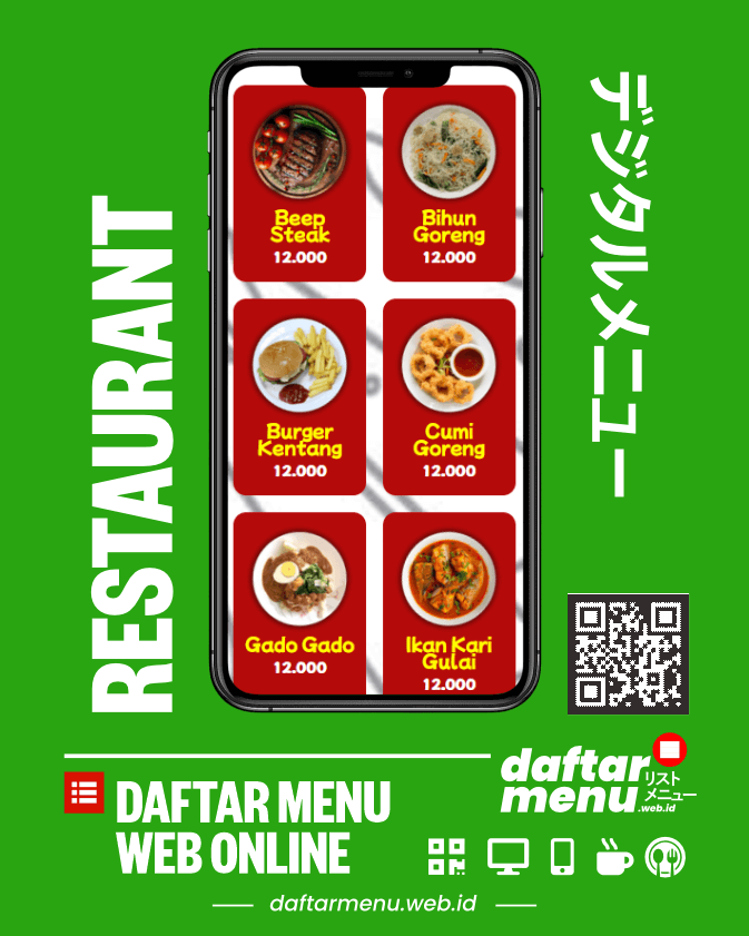 Jasa QR Menu Restoran untuk Meningkatkan Penjualan